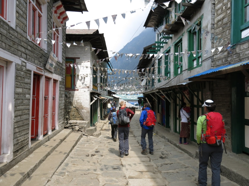 THE STREETS OF LUKLA