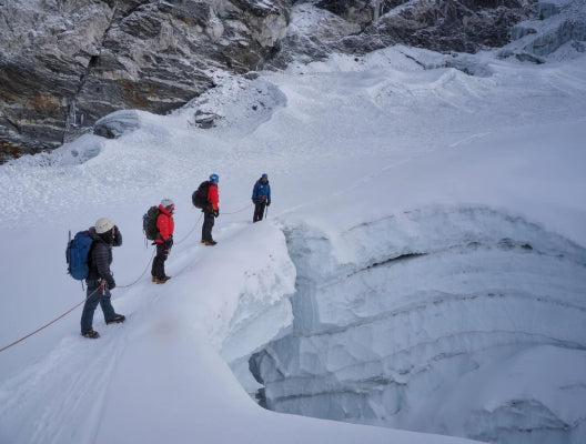 THE APPROACH TO ISLAND PEAK SUMMIT